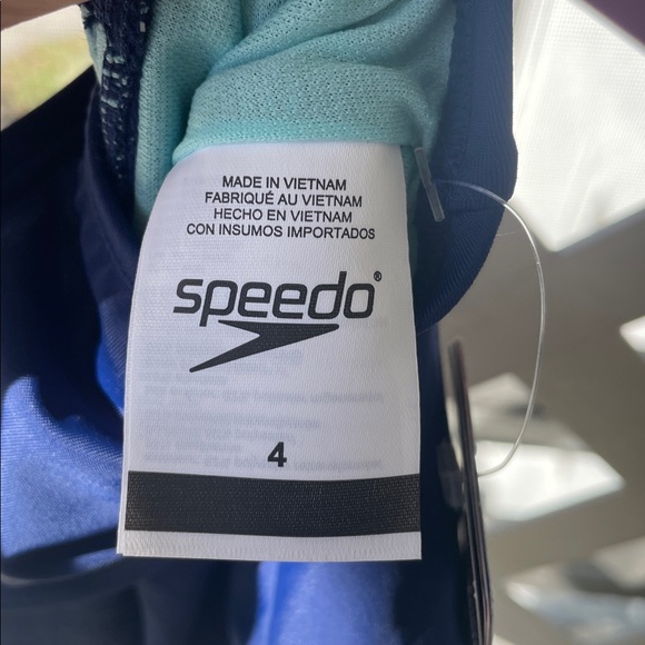 Speedo Girl's Closed Racerback Swimsuit - Picture 6 of 10